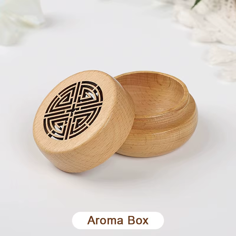 Boîte en bois de parfum Antique Portable sans parfum, diffuseur d'arôme, articles de décoration, sal
