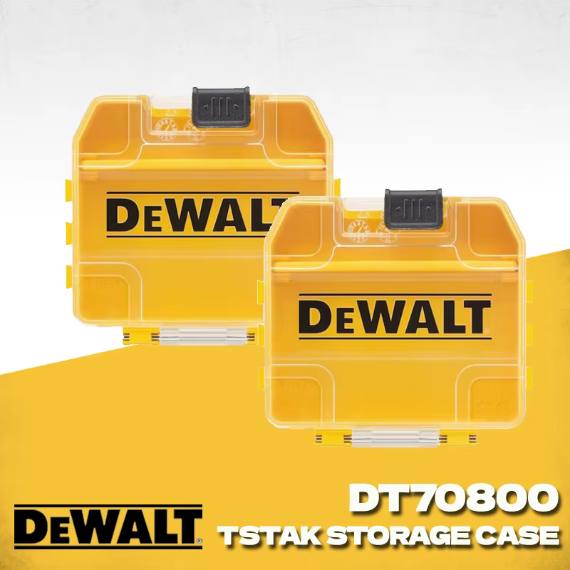DEWALT TSTAK mallette de rangement robuste boîte de rangement de pièces d'embout de tournevis DT7080