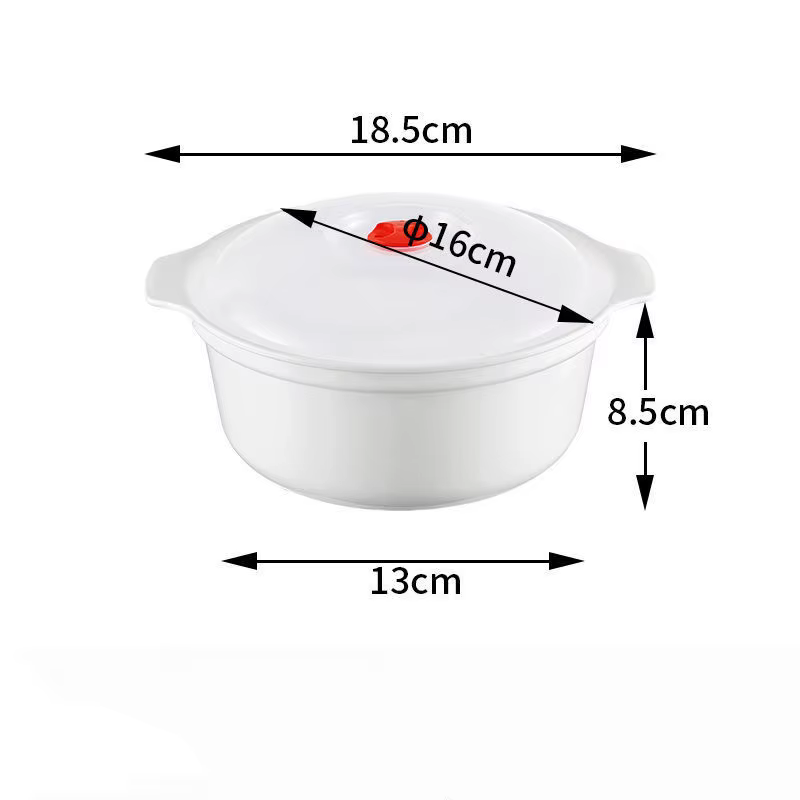 Bol chauffant pour micro-ondes, boîte spéciale en plastique, couvercle de conservation chauffant, ou