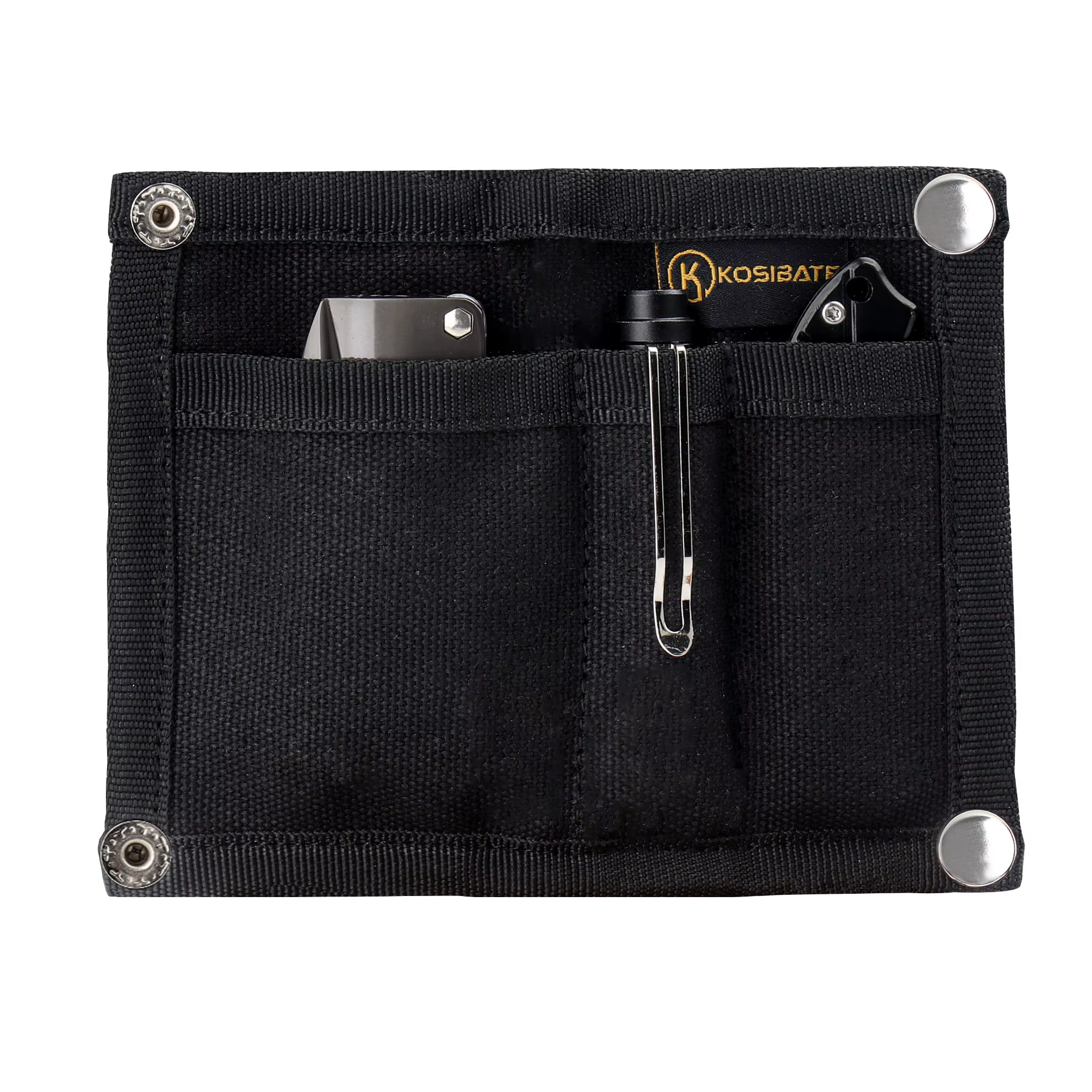 Kosibate-Sac de rangement pour outils EDC, extérieur, multifonctionnel, mini, pliable, Dulknife, por