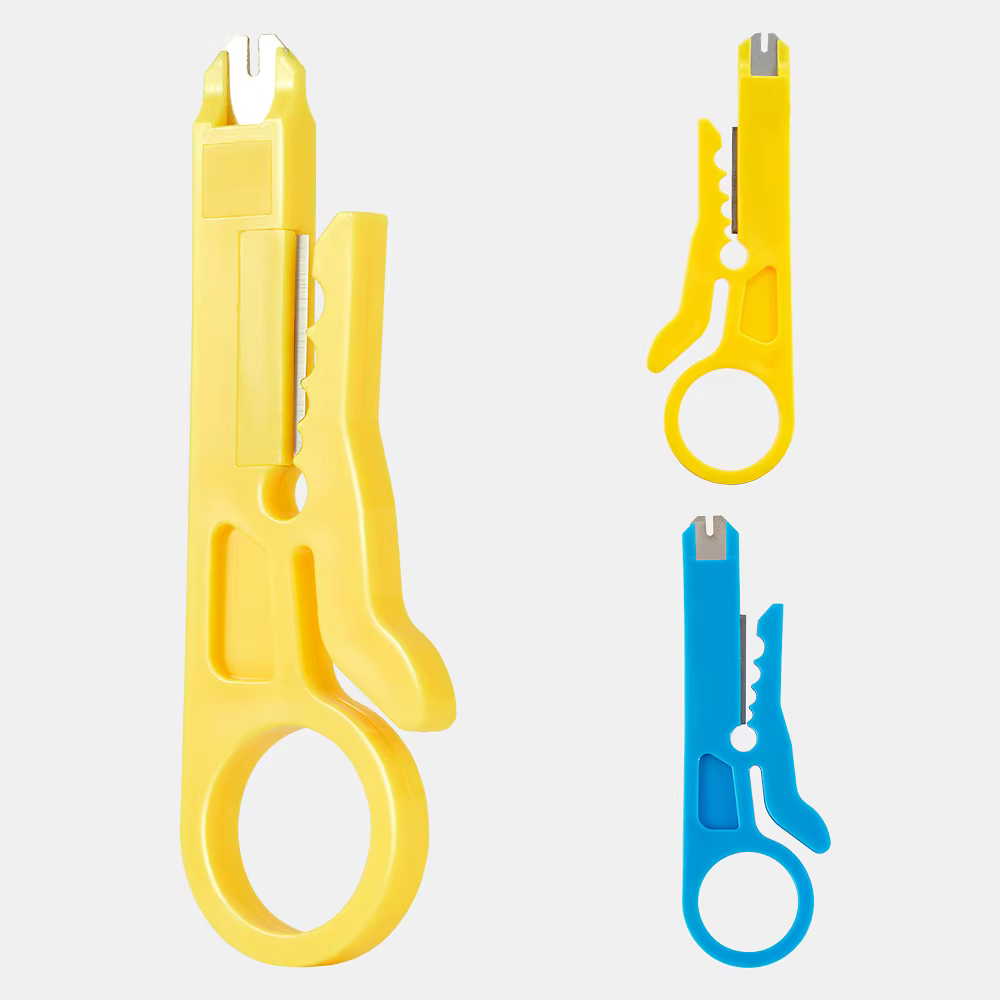 Pince à dénuder les câbles, coupe-fil, outil de sertissage, couteau à dénuder multiple, mini pince à