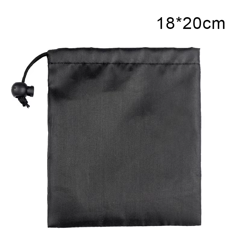 Pochette de rangement en nylon avec cordon de serrage, pochette de voyage robuste, anti-poussière et