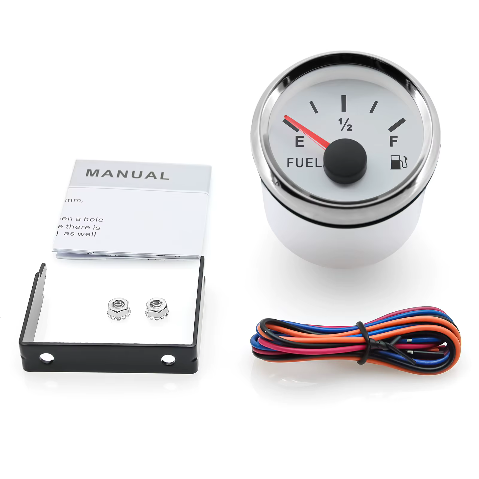Capteur de flotteur de carburant personnalisé 0-90ohm, jauge de niveau de carburant 52mm, rétro-écla