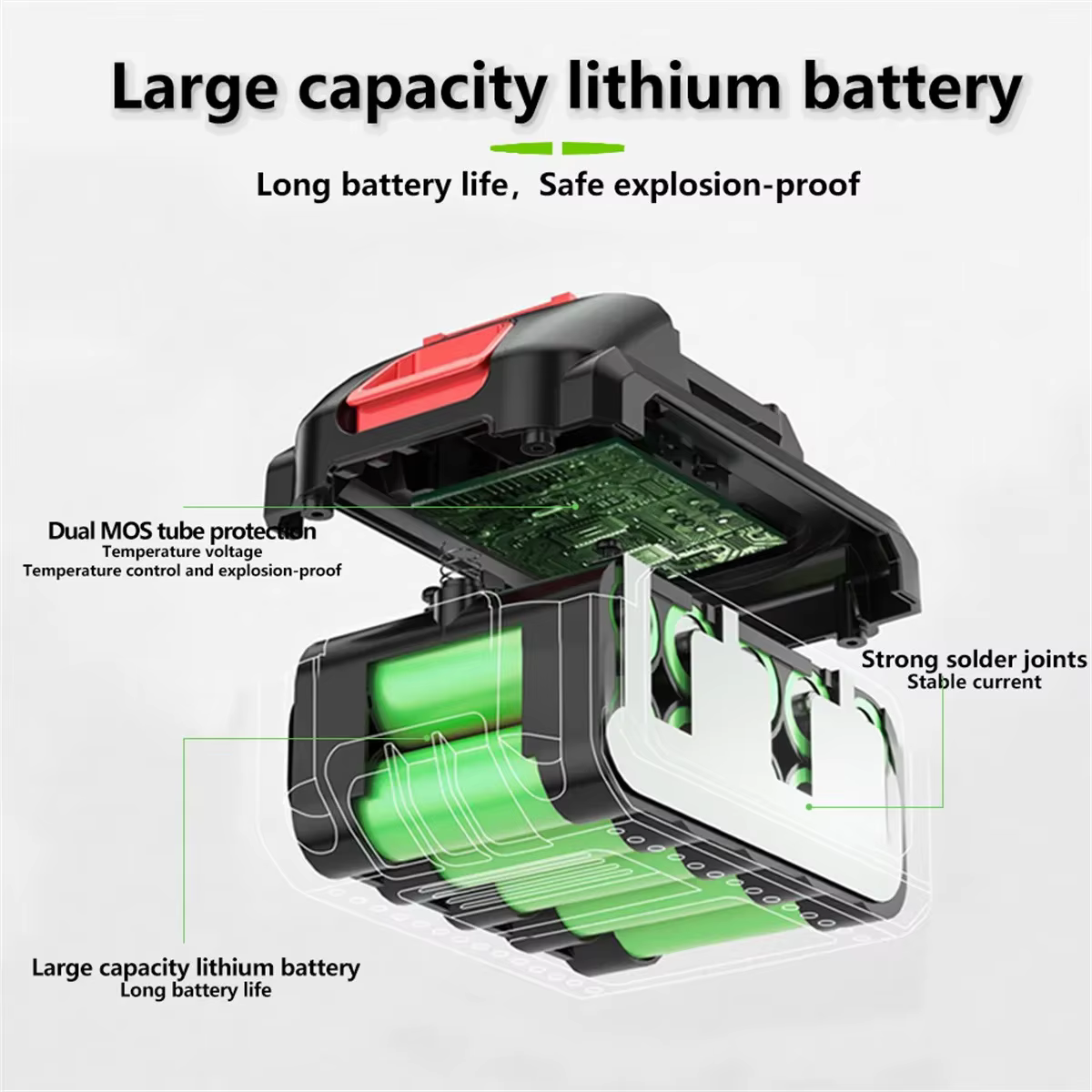Batterie lithium-ion aste pour Makita, outil électrique sans fil, haute capacité, 18V