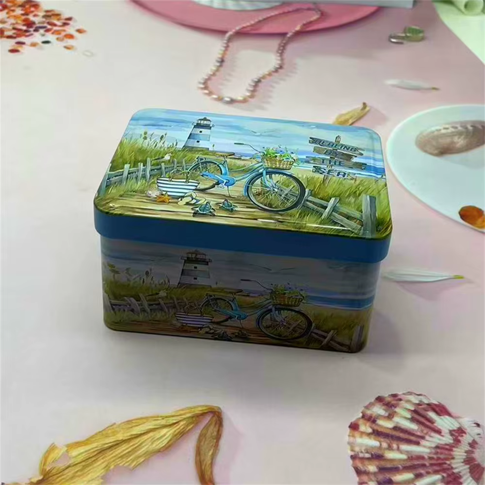 Boîte de rangement carrée, boîtes de rangement pour cartes de bijoux, organisation de cosmétiques