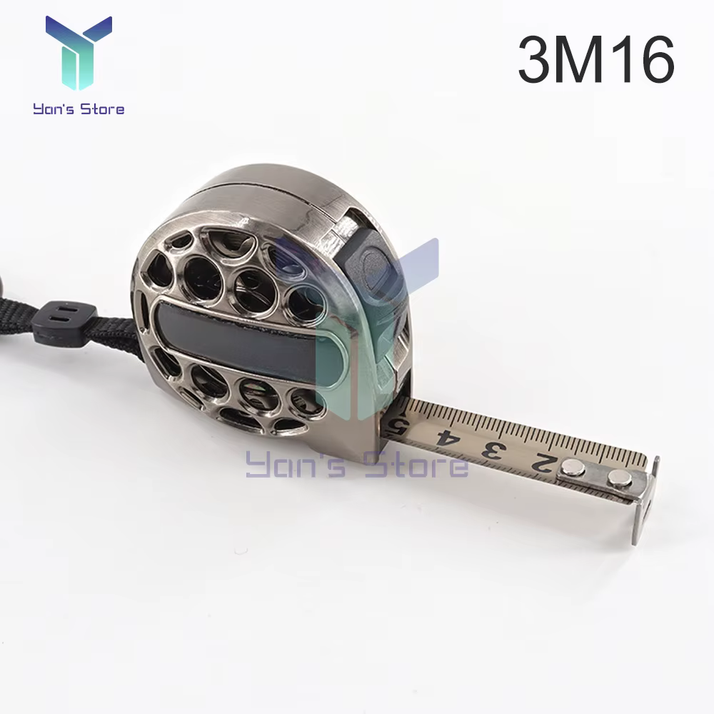 MeaccelerTape-Mètre en acier inoxydable, règle rétractable étanche lavable, analyseur, échelle de me