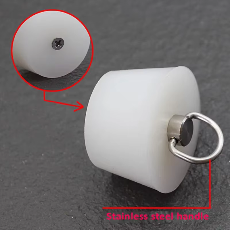Bouchon Conique en Silicone avec Anneau en D, Couvercle Étanche pour Bancs, Haute Température, pour 