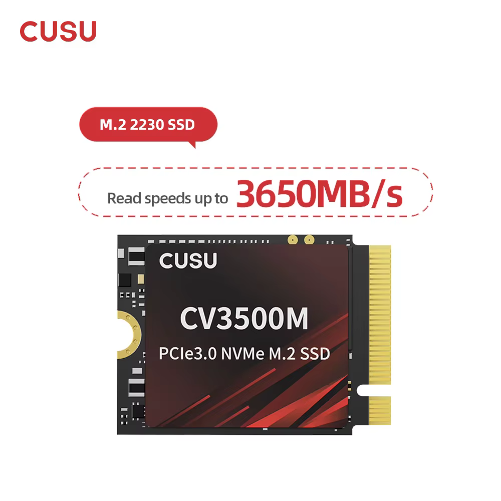 CUSU 2230 SSD 512 Go 1 To M.2 NVMe PCIe3.0x4 Disque dur SSD Disque SSD pour Steam Deck