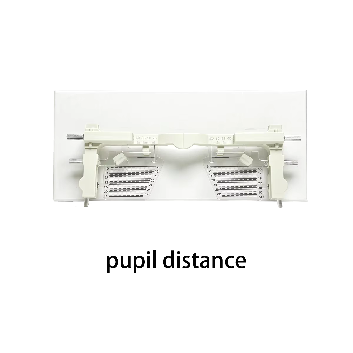 Pupilomètre à lunettes optique PD, règle de mesure de Distance d'élève à main, mesure la hauteur de 