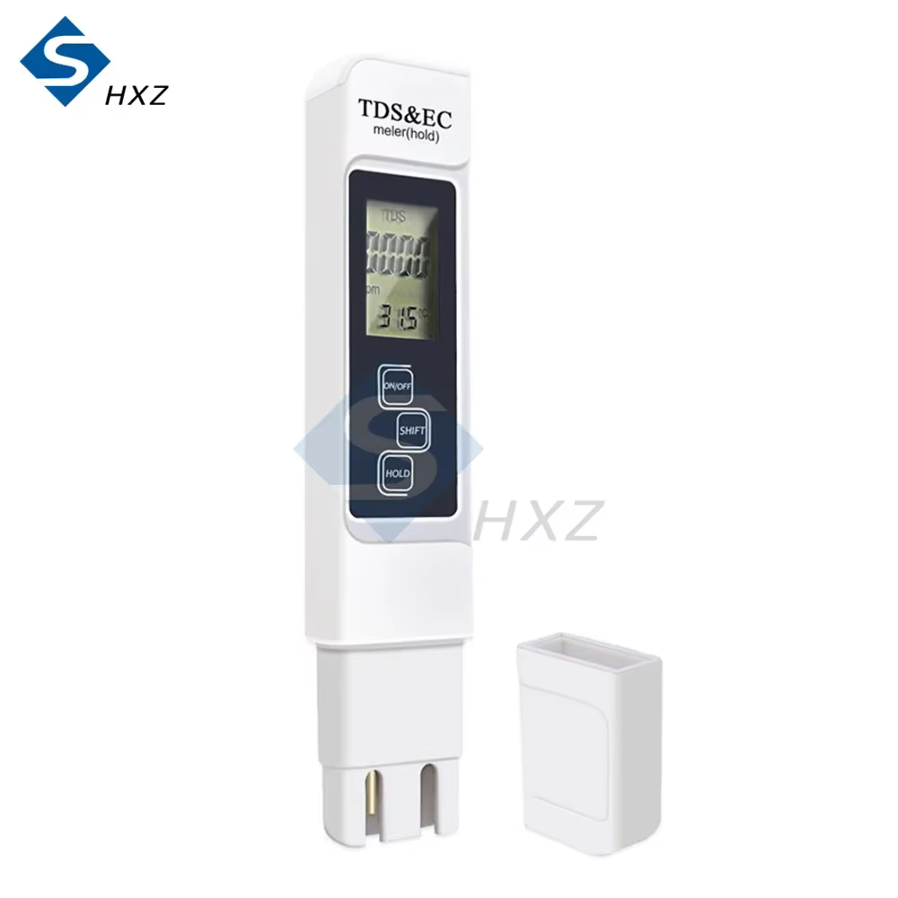 Testeur de qualité de l'eau, outil numérique TDS&EC&TEMP 0-9990 ppm, testeur de dureté pour aquarium