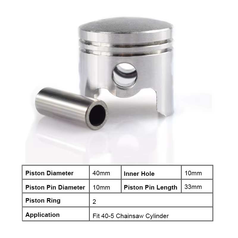 XCAN 40mm jeu d'anneaux de Piston brosse électrique tondeuse Kit de Piston adapté 40-5 43cc BC430 CG