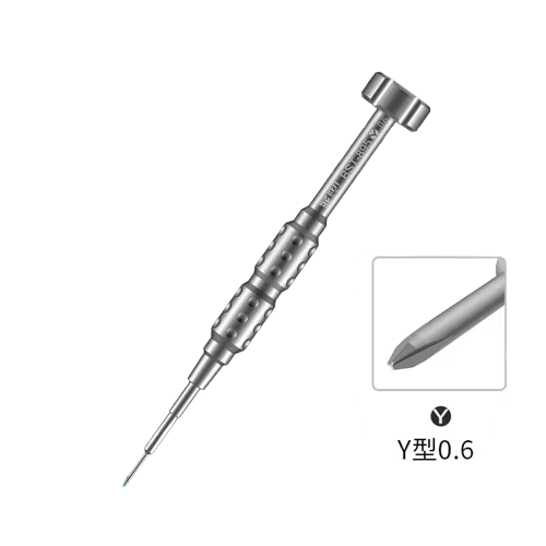 Tournevis de précision avec embout magnétique 0.8Pentalobe/0.6Y/1.5Phillips/M2.5/T1/T2 pour ordinate