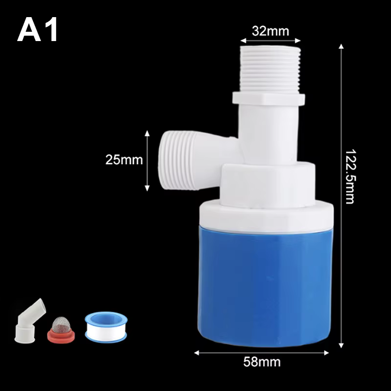 Vanne à flotteur de contrôle du niveau d'eau entièrement automatique de 1 pouces, Mini vanne à flott