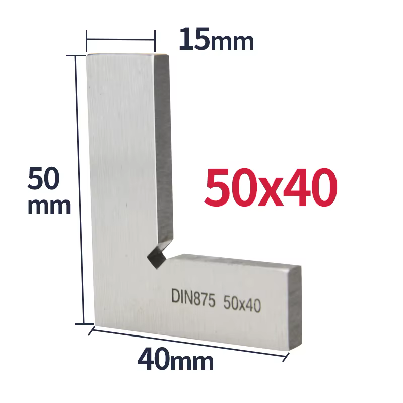 Essayez une règle carrée à bord plat, outils pour le travail du bois à 90 degrés, règle à Angle droi