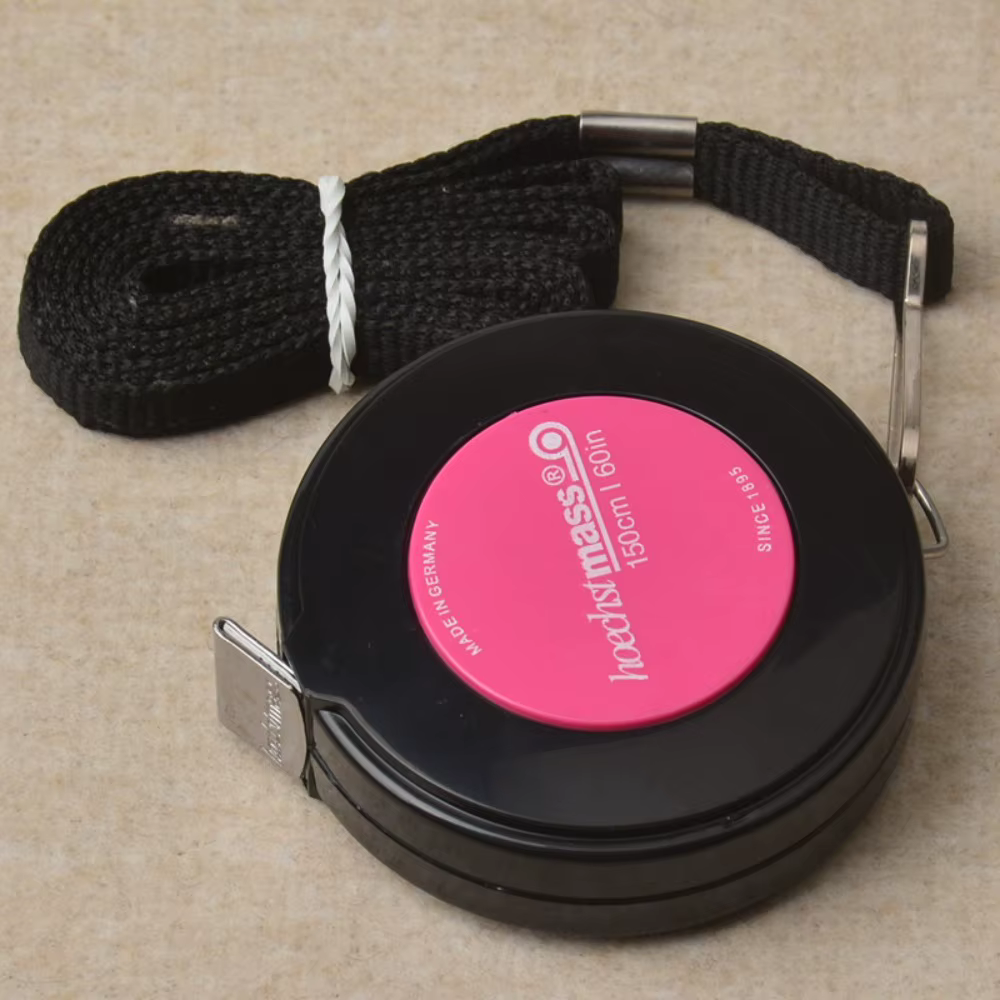 Mètre Ruban Rétractable 1,5 m Centimètre/Pouce Double Échelle en Plastique pour Couture, Artisanat e