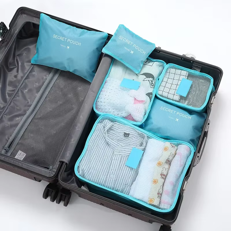 Sac de Rangement de Voyage pour Vêtements, Valise, Poudres de Garde-Robe, Étui pour Chaussures, Cube
