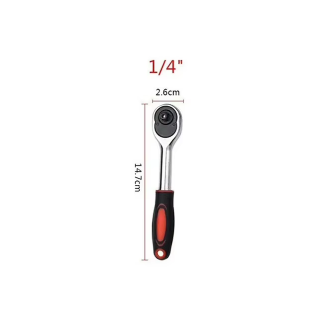 Outil de réparation à cliquet multifonctionnel, poignée à cliquet bricolage, outils à main, 24 dents