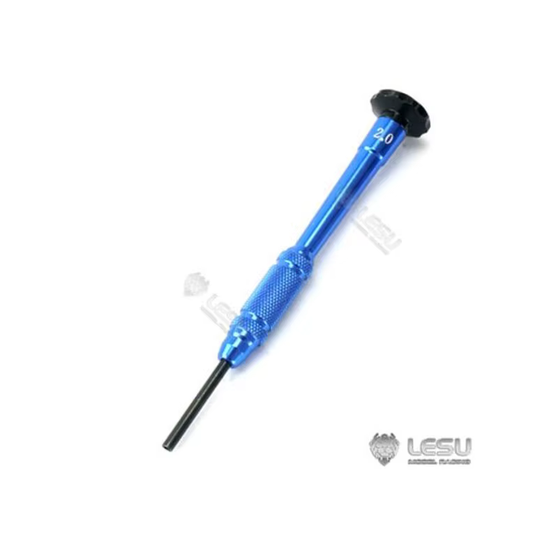 LESU tournevis Hexagonal 1.7/2.0/2.5/3.0Mm pour Tamiyay 1/14 RC tracteur camion benne pelle hydrauli