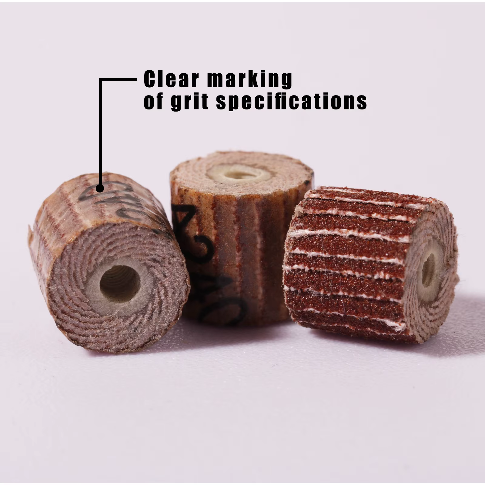 Roues de ponçage à lamelles de 10mm, 23 pièces, pour accessoires Dremel, meuleuse, ponceuse à clapet