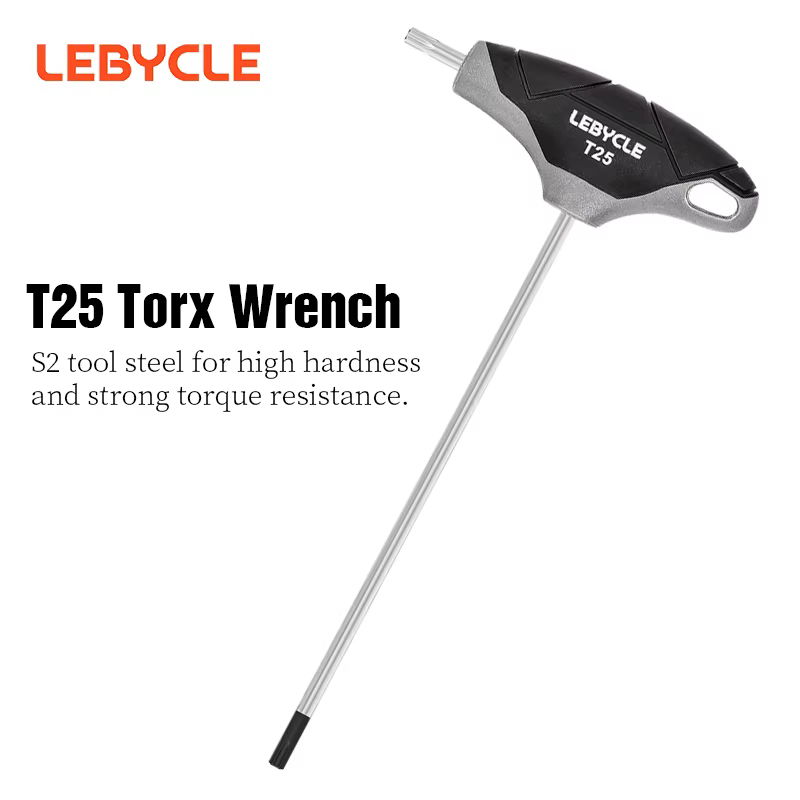 LEBYCLE vtt vélo T25 poignée clé Torx vélo frein à disque vis installer clé de retrait outils de rép