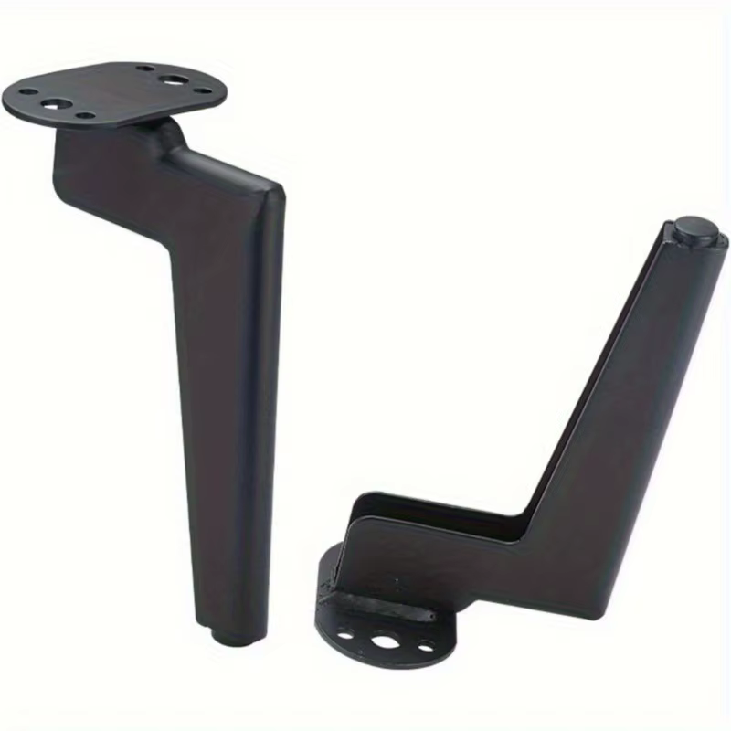 4 pièces bricolage meubles jambe pour armoire TV armoire tiroirs Table de chevet charge jambes métal