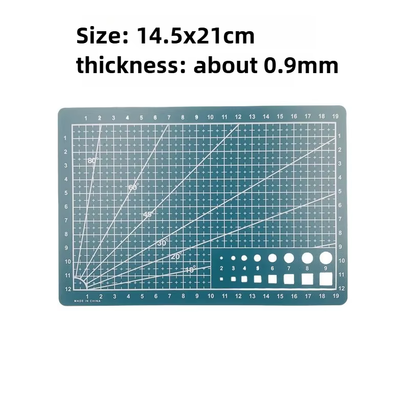 Tapis de découpe en PVC, tapis d'établi pour la couture, bricolage, couteau artisanal en cuir, gravu