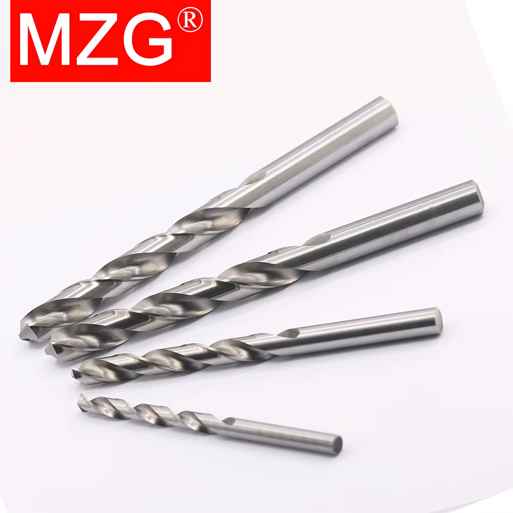 MZG – jeu de forets HSS 1-13mm, revêtement en titane, acier rapide, tige droite torsadée, organisate