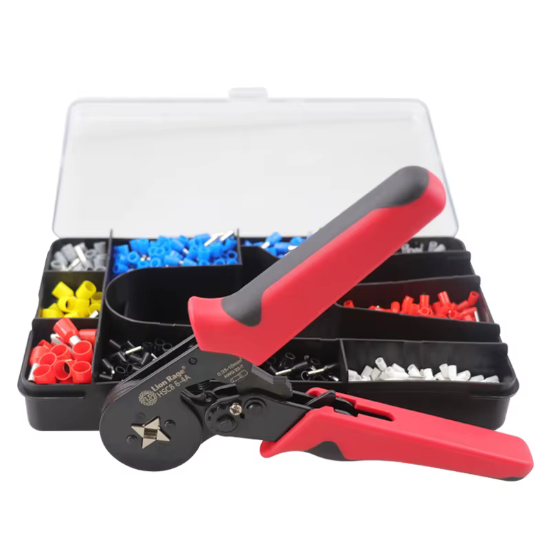 Pince à sertir HSC8 6-4A, fil de sertissage de borne tubulaire, mini outils de sertissage de virole,