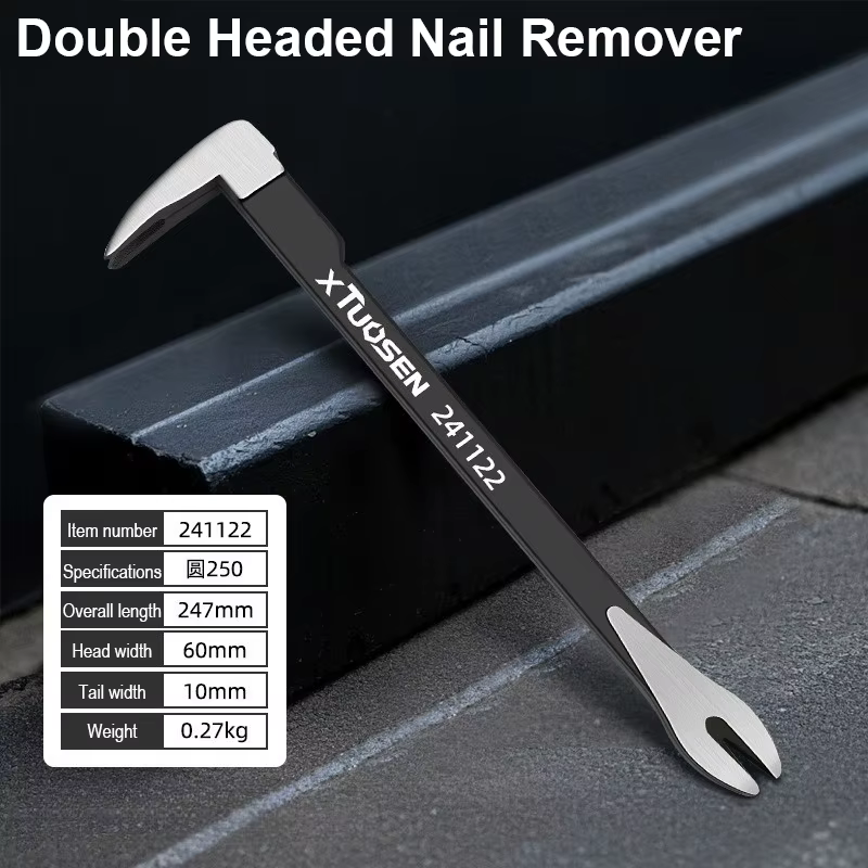 Extracteur d'ongles multifonctionnel, corne en forme de V, pied-de-biche, outil domestique, économie