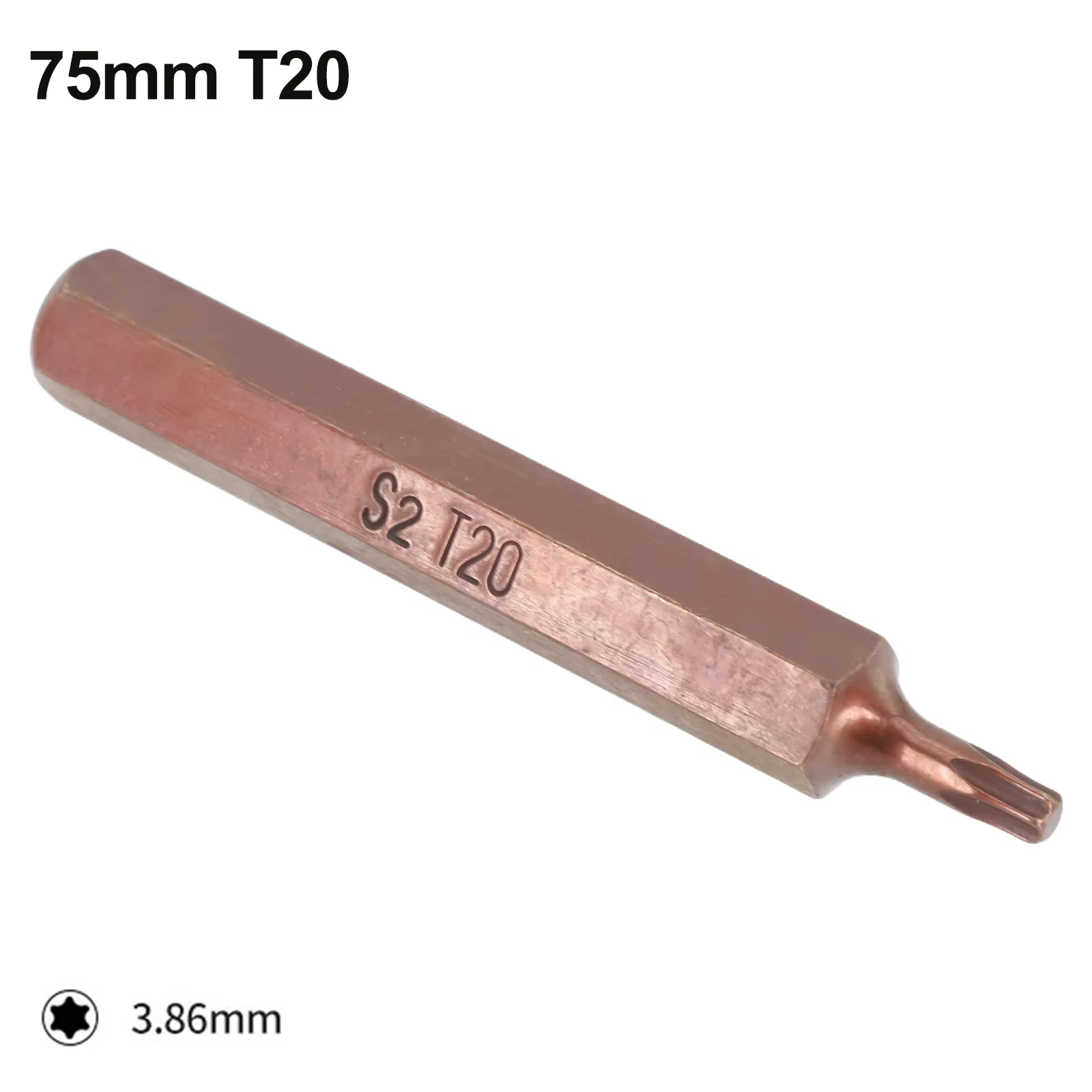 Embouts de tournevis électriques Torx, outils à tige hexagonale, T20, 25, 30, 40, 45, 50/55, 75mm, o