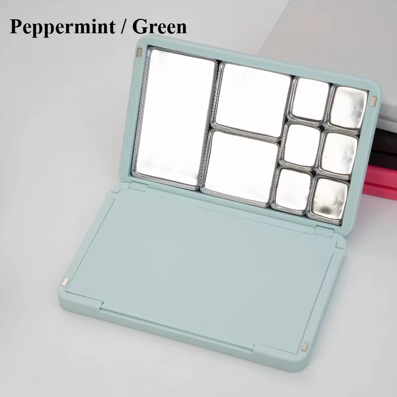 Boîte à pigments d'aquarelle pliable, pour étudiants en Art, croquis en plein air, peinture, Graffit