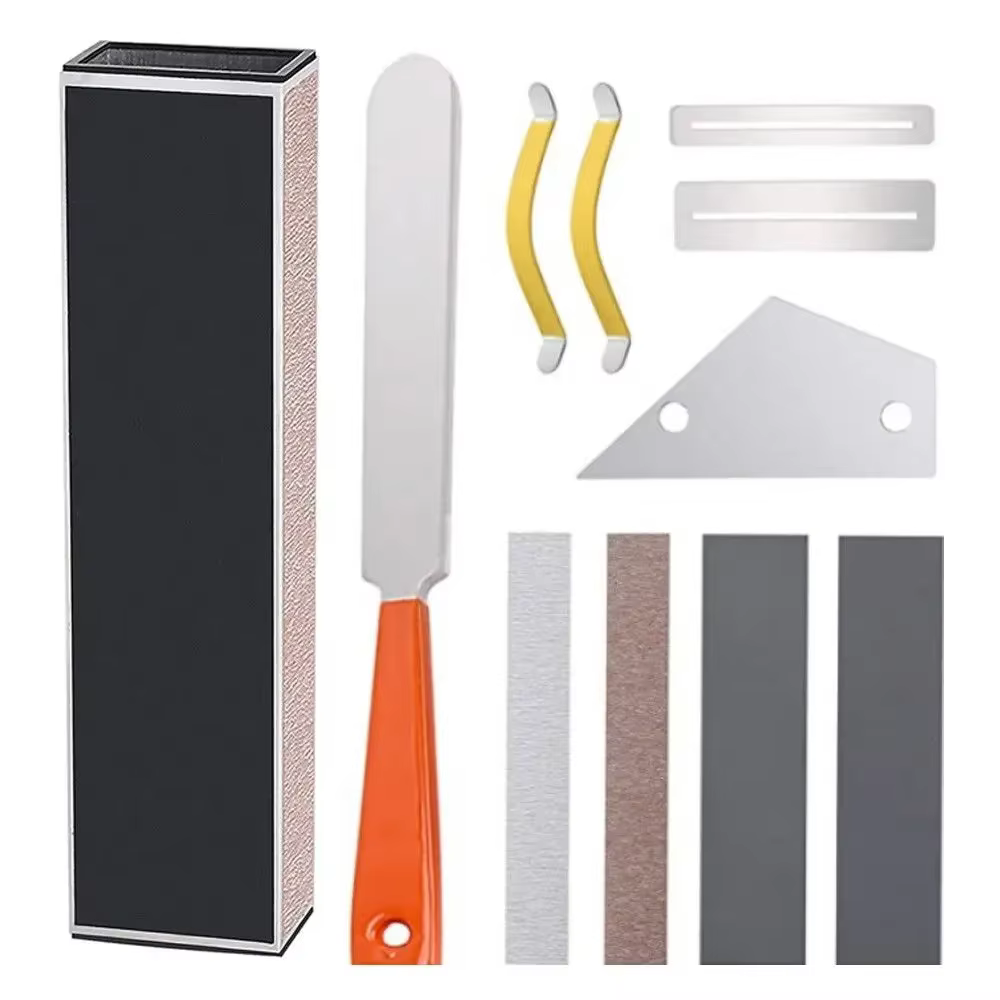 JEMaintenance-Kit d'Outils pour Touche Luthier Fret, Lime de Couronnement, Faisceau de Chute, Abreuv
