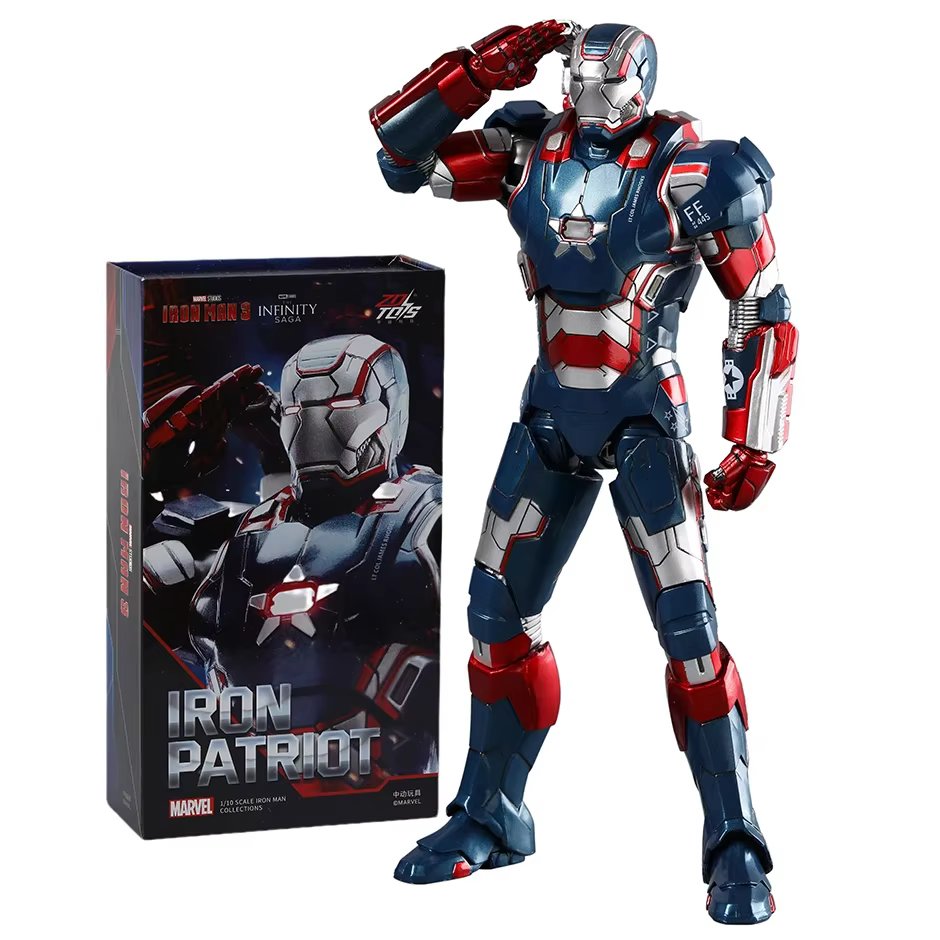 ZD Toys-Figurines Iron Man 3 en PVC, statuettes à collectionner, Iron Fosot, modèle beurre, cadeau