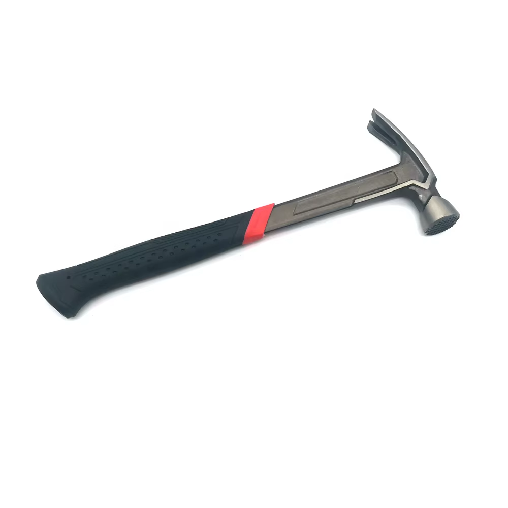 Marteau à griffes droites de 20 oz, marteau à charpente forgé en acier monobloc avec jeu de clous ma