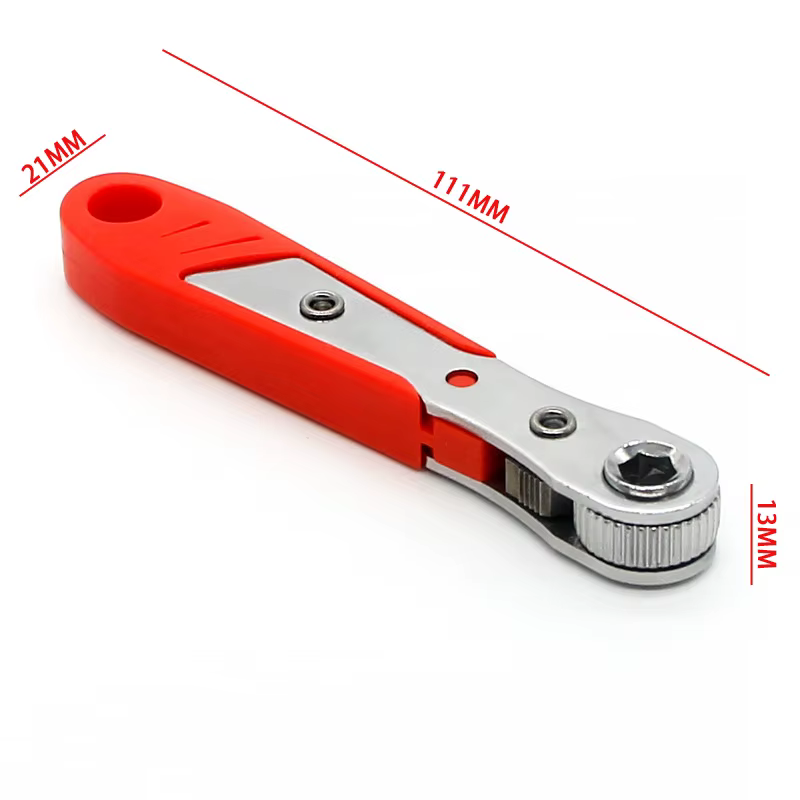 Mini clé à cliquet hexagonale Torx, contrôle bidirectionnel pour tournevis à tête simple/Double, for
