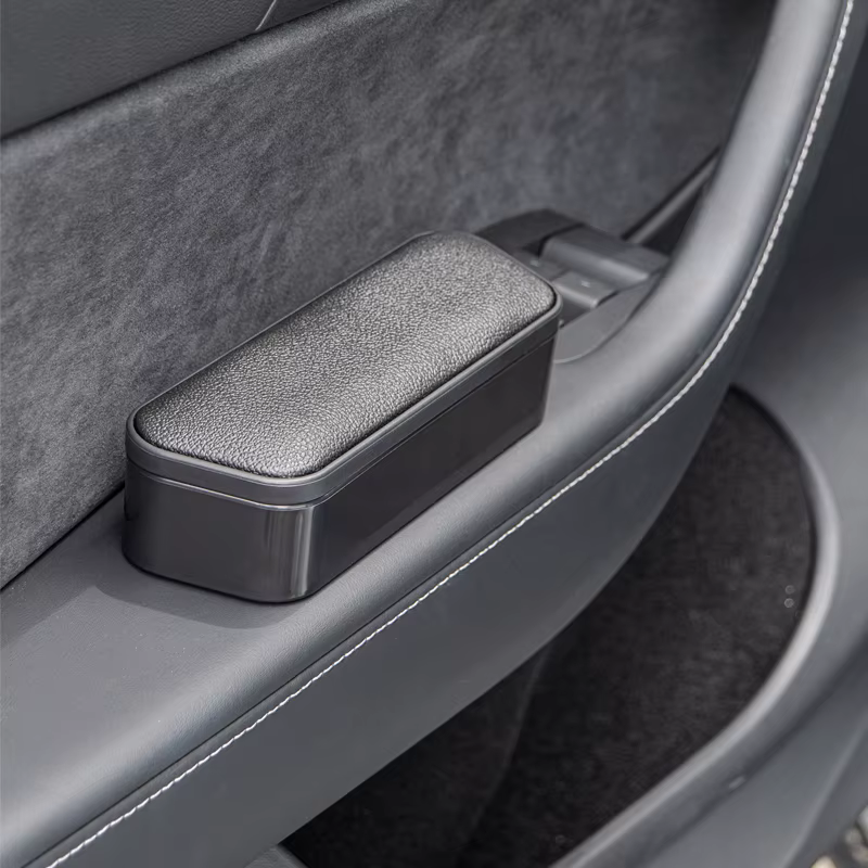 Accoudoir gauche et droit de voiture, boîte de rangement de porte, ascenseur intérieur de voiture, a