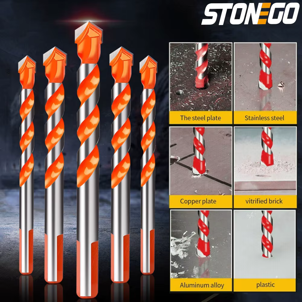 STONEGO 5 pièces forets multifonctionnels carreaux de mur en céramique marbre verre trou de poinçonn