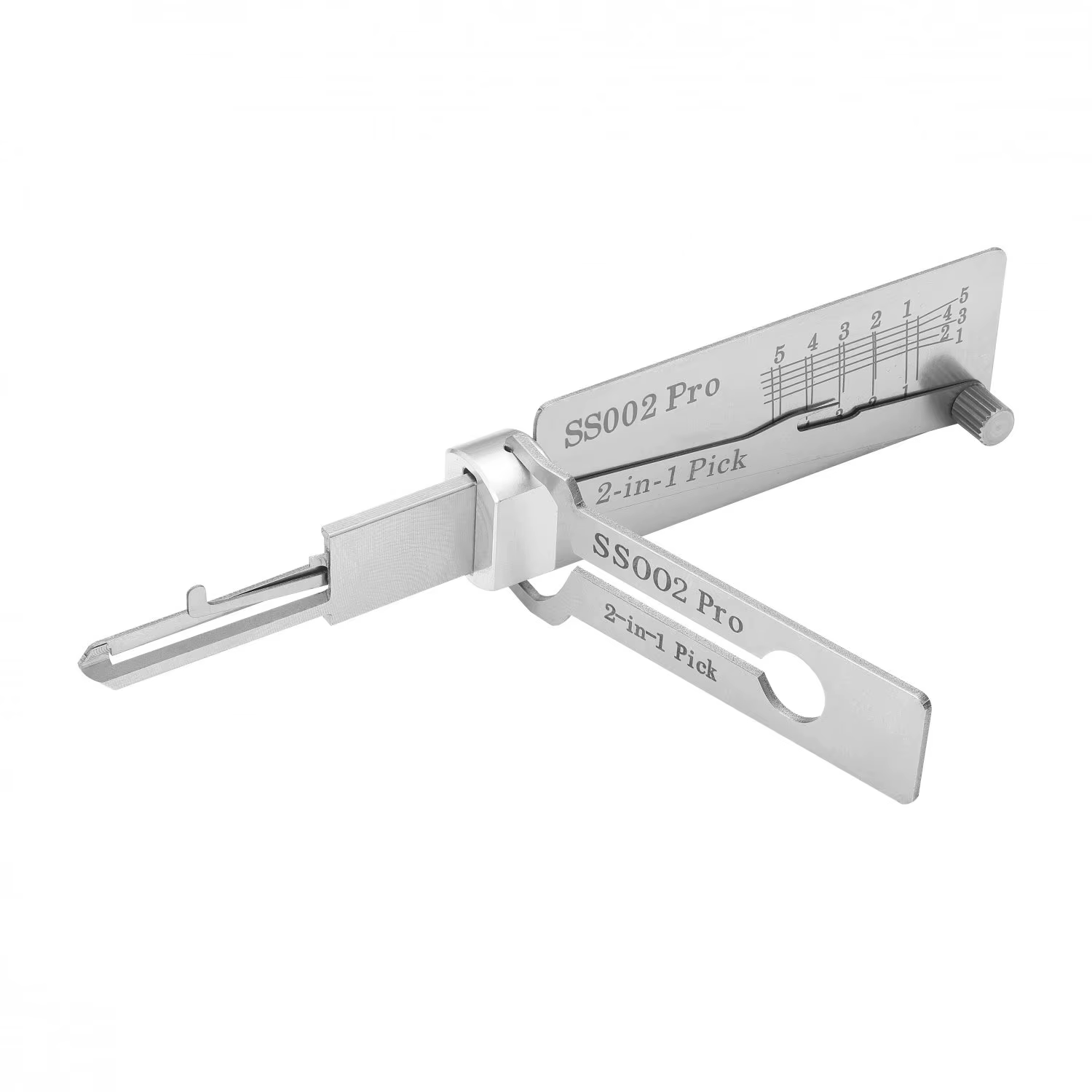 Pour serrurier professionnel Lishi 2 en 1 outil SC4 SC1 SS001 Pro SS002 Pro SS002R R52 KW1 KW5 outil