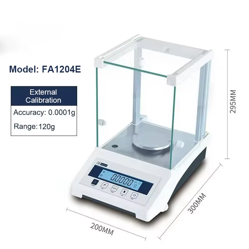 Balance analytique 0.1mg précision électronique avec écran LCD Machine de pesage numérique Balance a