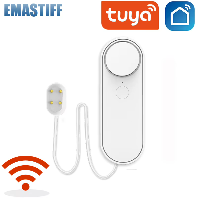 Capteur de fuite d'eau WIFI, détecteur de niveau de fuite, alarme sonore, protection contre les débo