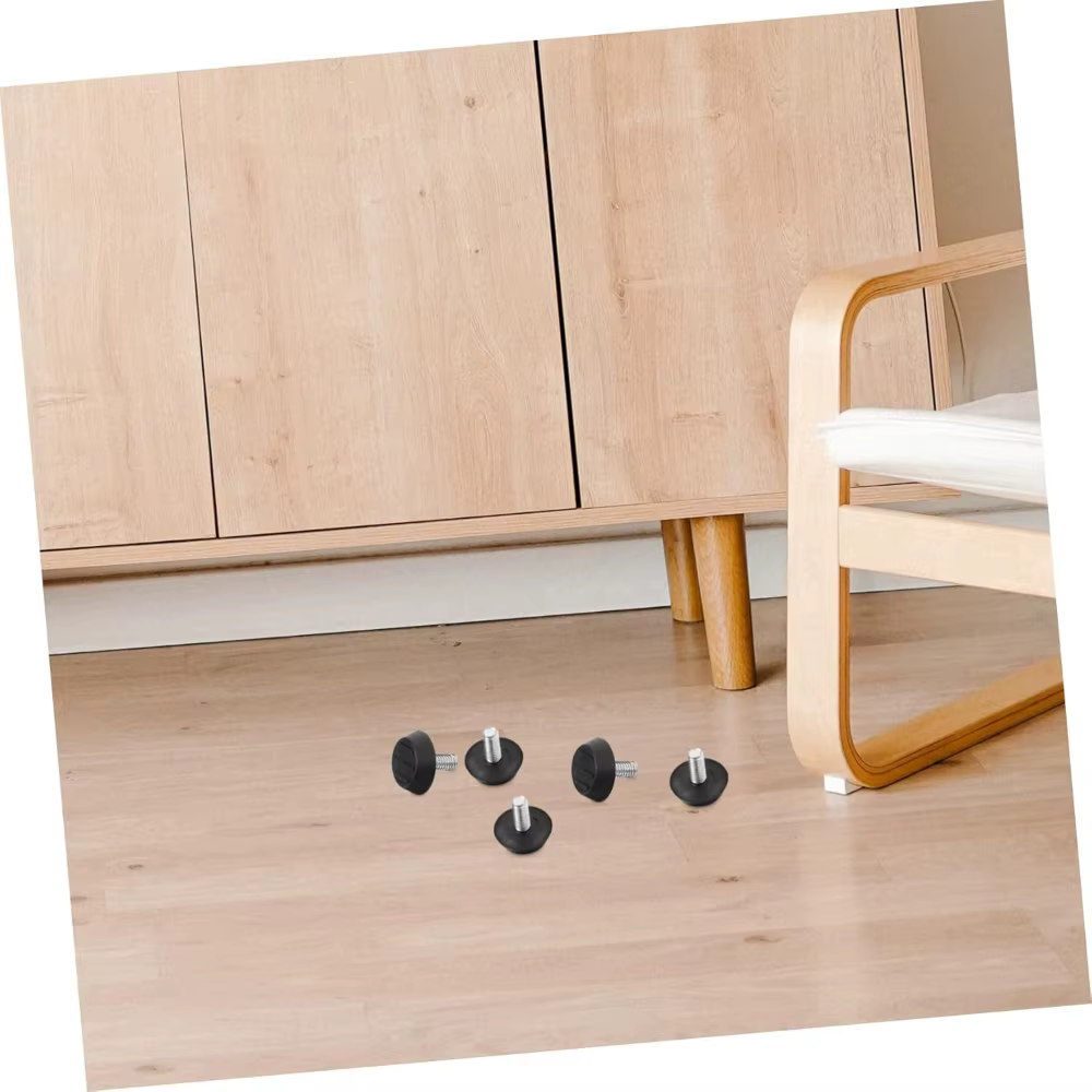 10 pièces Pieds de réglage réglables M8 pour meubles, pieds antidérapants pour canapé, support de pi