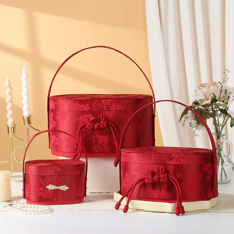 Coffret cadeau exquis, panier de fleurs Portable, mariage, anniversaire, fête de vacances, boîte d'e