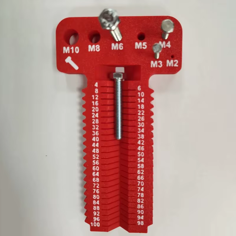 Outil de mesure de vis M2-M10+L4-100mm, instrument de dimensionnement de vis de haute précision, out