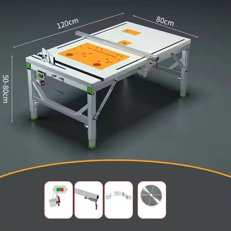 Bricolage établi pliant multifonctionnel travail du bois établi bois scie Table Portable pliant leva
