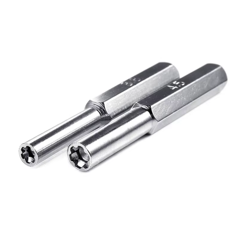 Tournevis Gamebit amélioré 4,5 mm 3,8 mm, outil sécurité en acier inoxydable