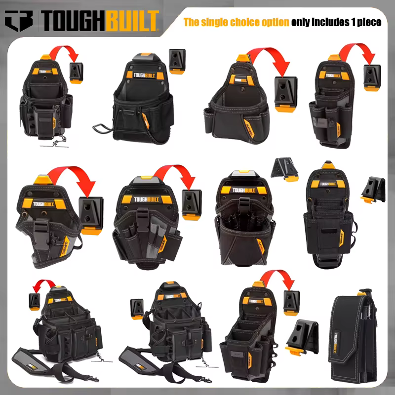 TOUGHBUILT électricien menuiserie outil sac de rangement série résistant à l'usure multifonctionnel 