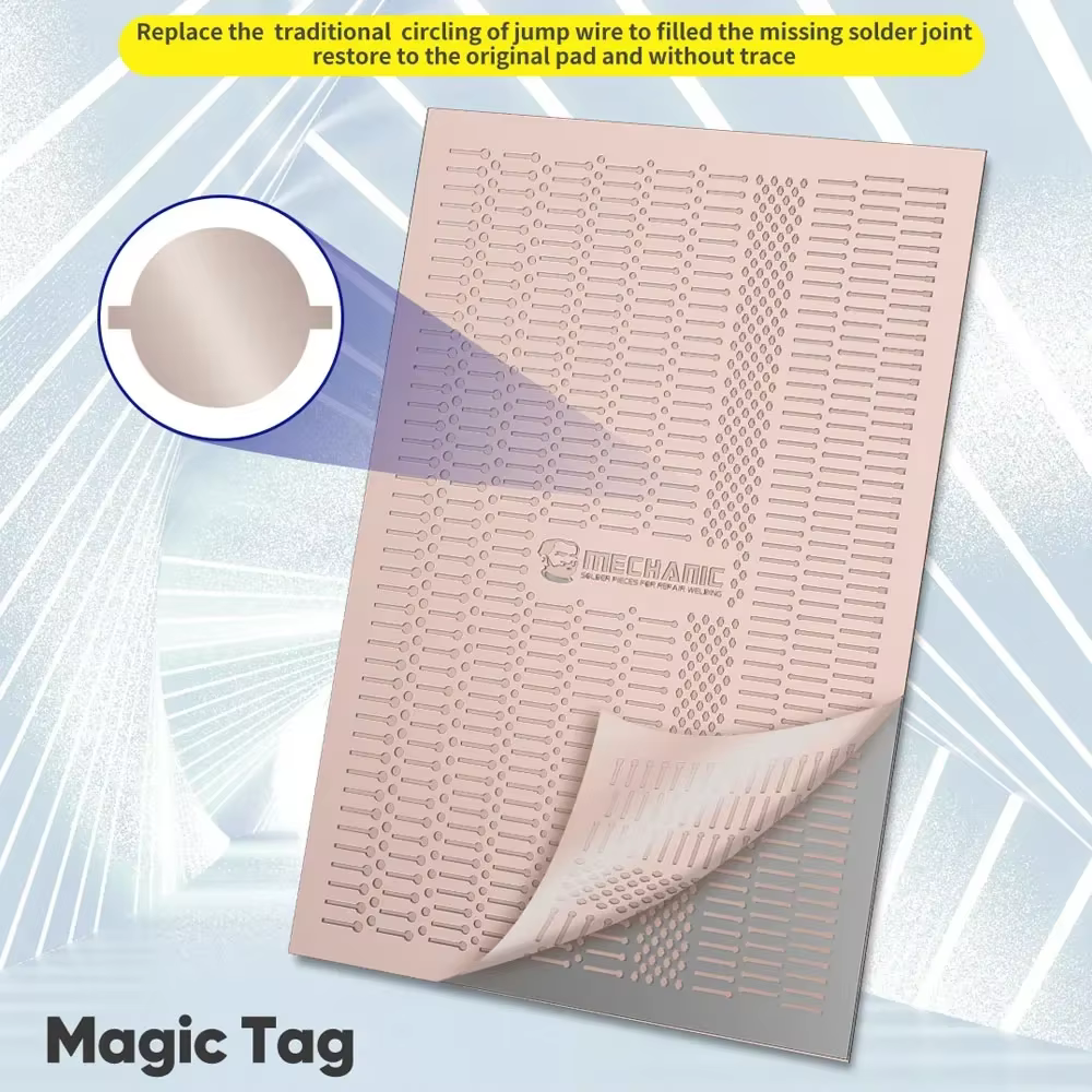 Réparation de Joint de soudure mécanique sans trace, tampon de retouche d'étiquette magique 2780, pl