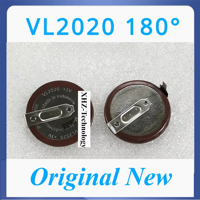 1 pcs/lot VL2020 2020 3 V VL2020/HFN batterie rechargeable batterie au lithium avec jambes 90 degrés