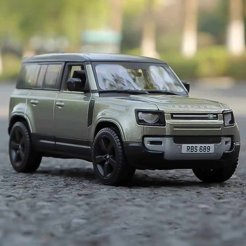 1:24 2022 Land Rover Defender 110 SUV voiture en alliage moulé sous pression et véhicules jouets mod