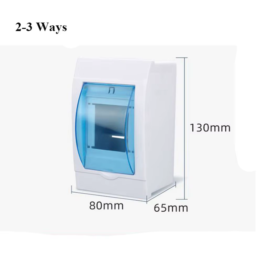 Boîte de Protection de Distribution en Plastique pour Niket Extérieur, Couvercle Transparent, Étanch